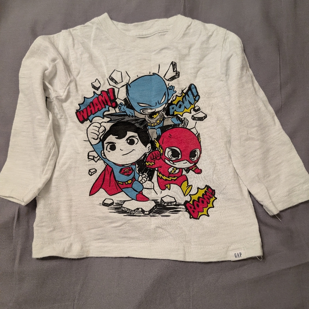 4 For $12 Bundle - Baby Gap DC Super Friends Tee 18-24 Months